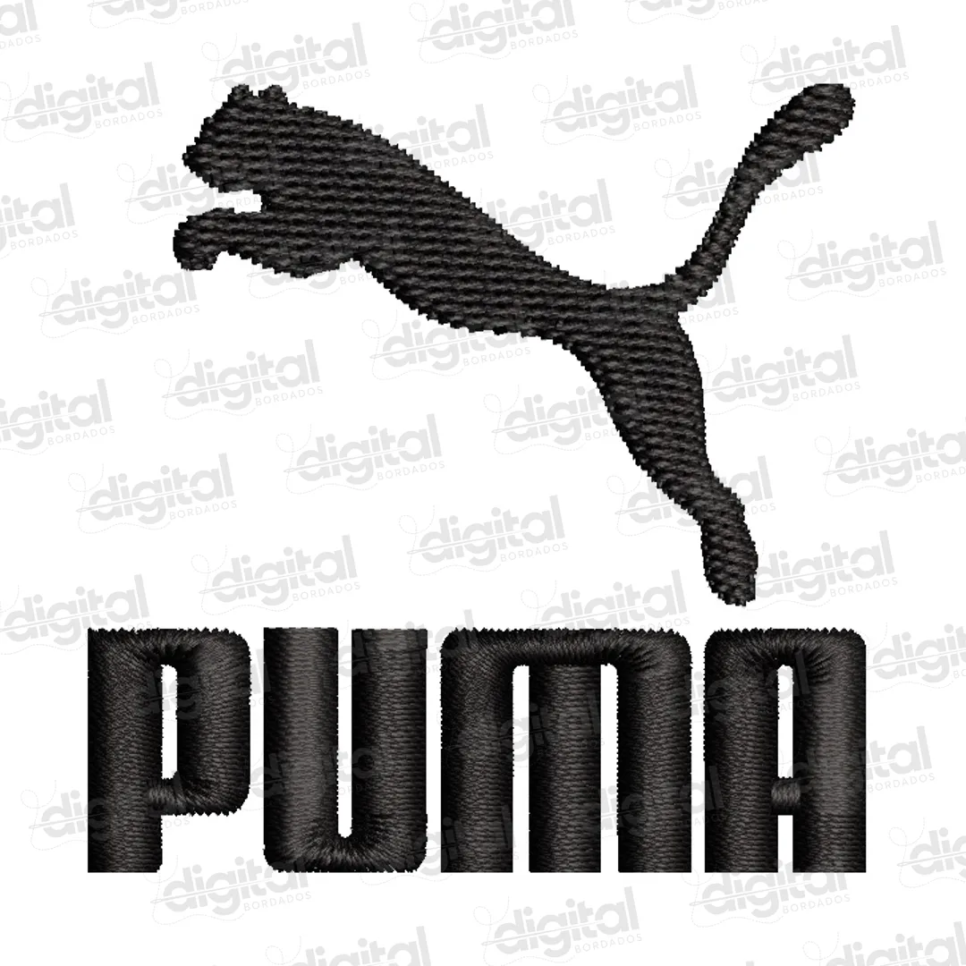 Matriz Bordado Logo Puma