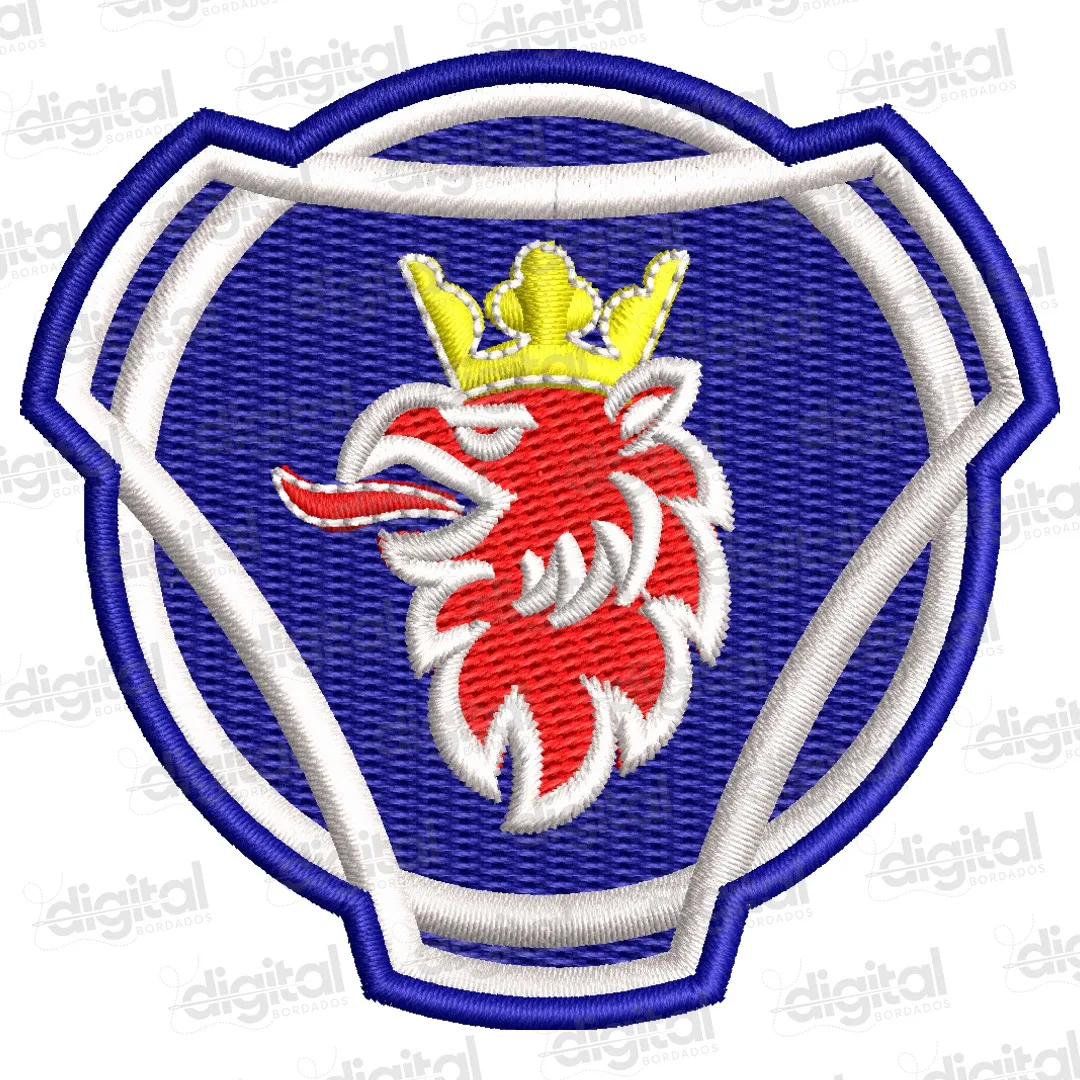 Matriz Bordado Logo Scania 2