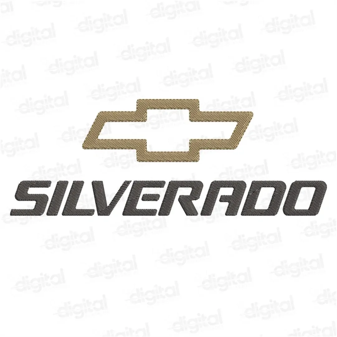 Matriz Bordado Logo Silverado 2
