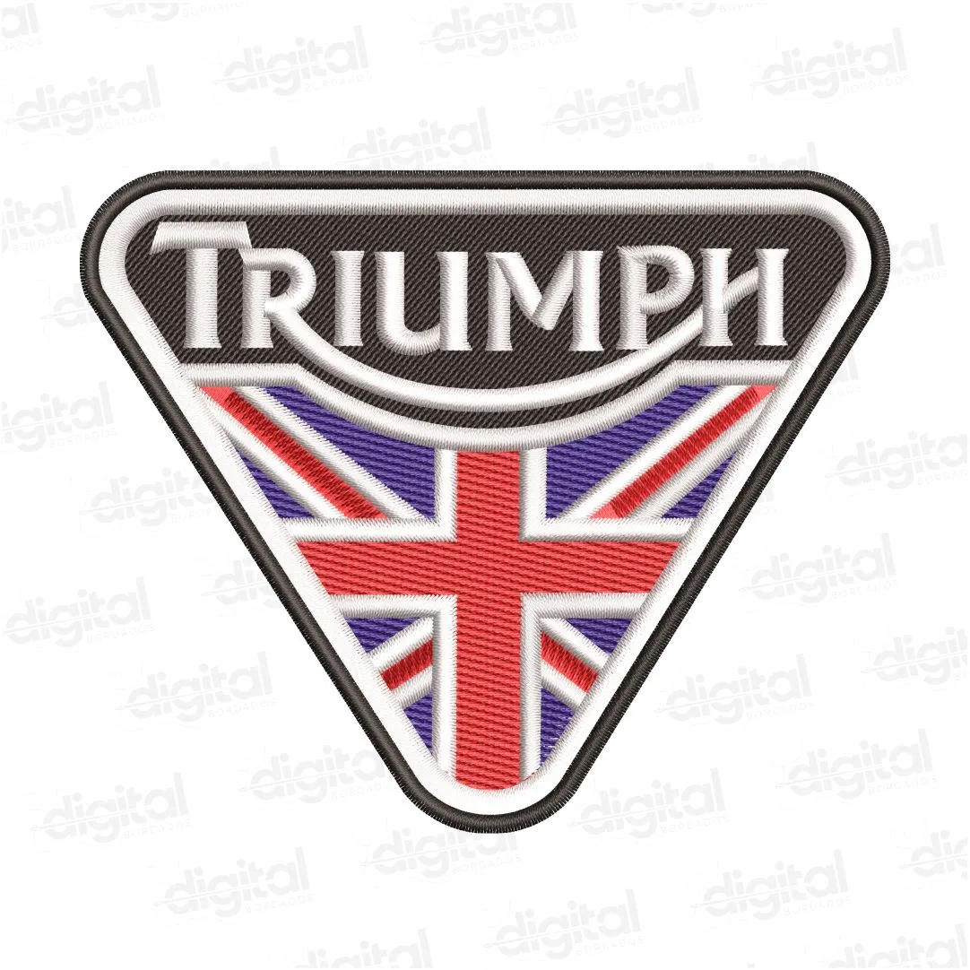 Matriz Bordado Logo Triumph 2