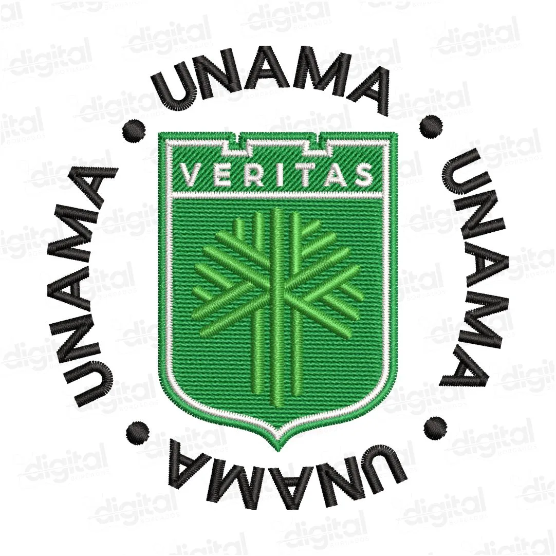 Matriz Bordado Logo Unama Veritas