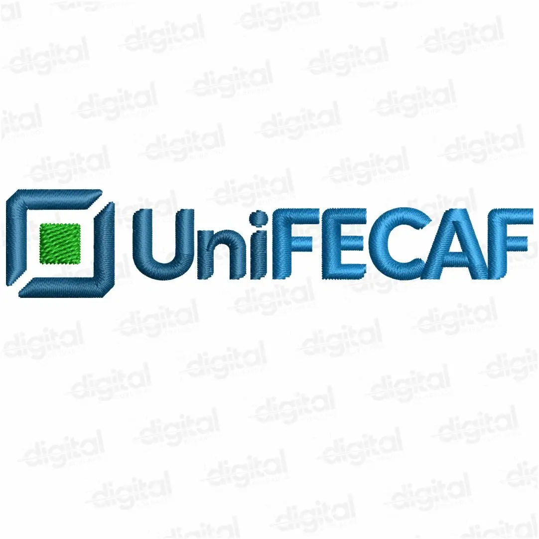Matriz Bordado Logo Unifecaf