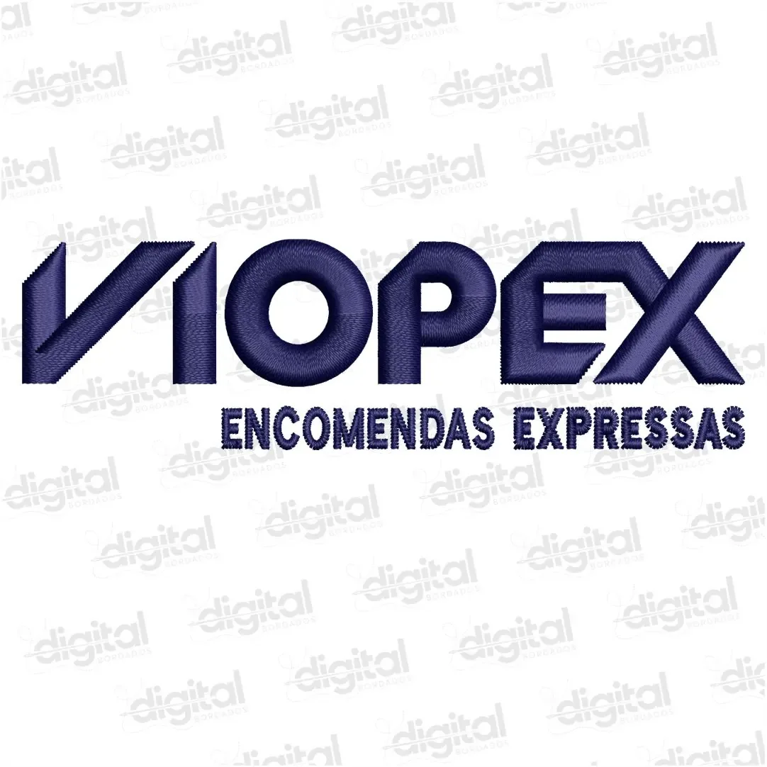 Matriz Bordado Logo Viopex