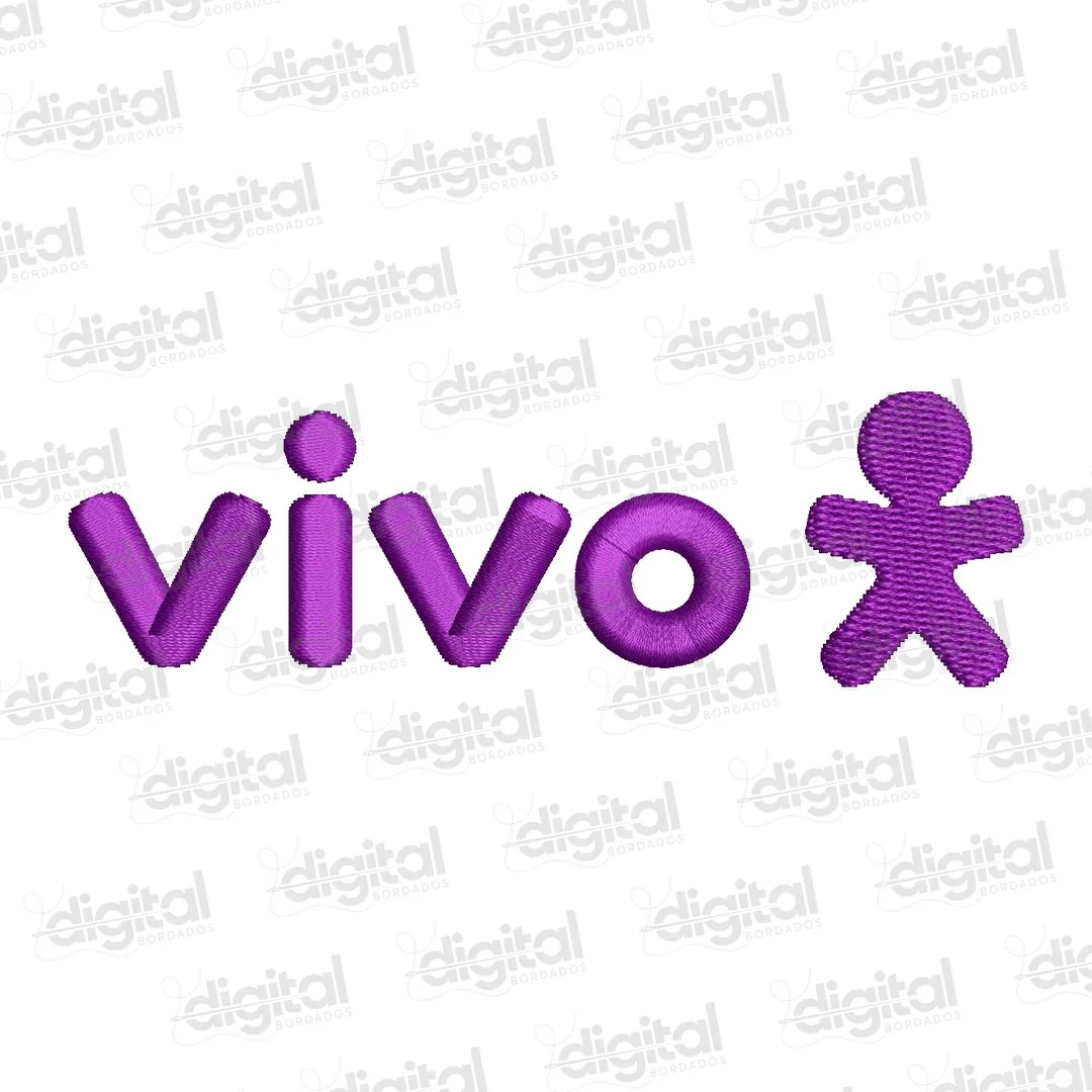 Matriz Bordado Logo Vivo