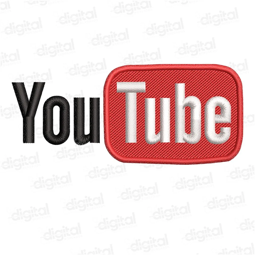 Matriz Bordado Logo Youtube