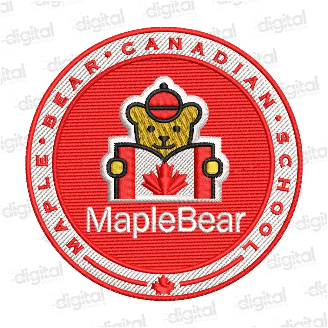 Matriz Bordado Maple Bear Canadian School