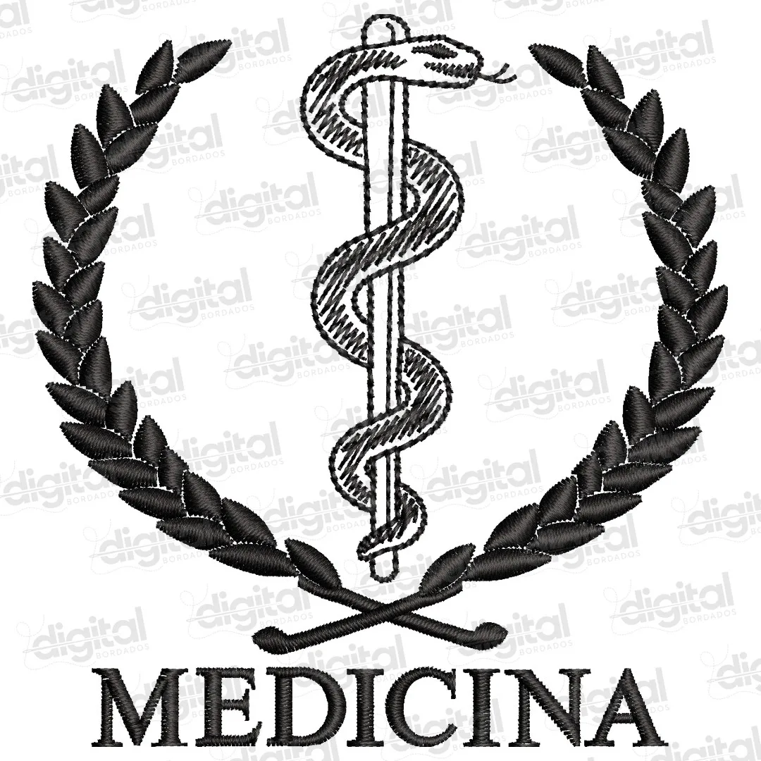 Matriz Bordado Medicina 14