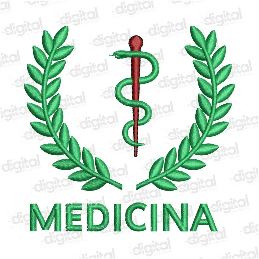 Matriz Bordado Medicina Afya