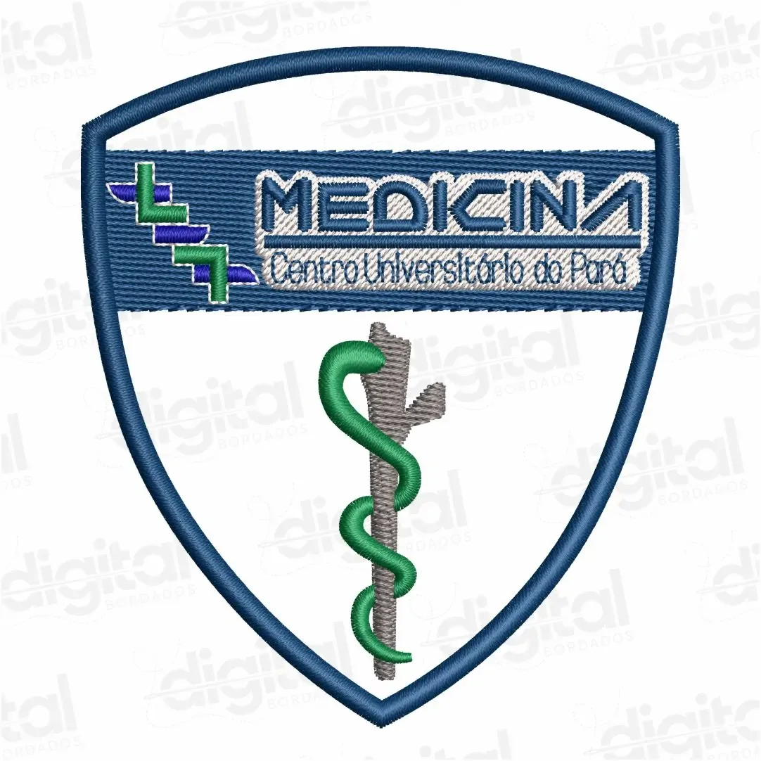 Matriz Bordado Medicina Cesupa Pará