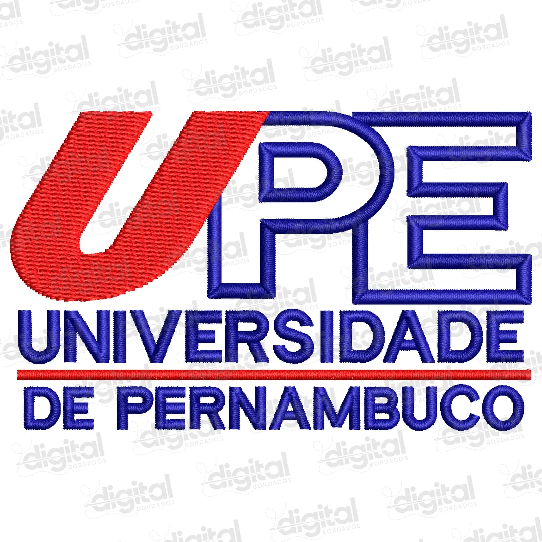 Matriz Bordado UPE Universidade de Pernambuco