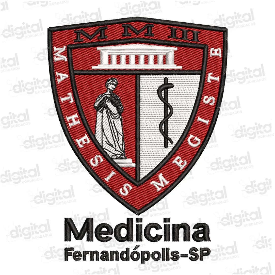 Matriz Bordado Medicina Fernandópolis SP