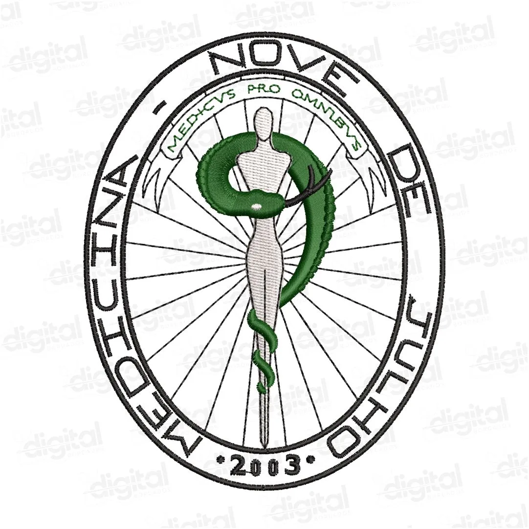 Matriz Bordado Medicina Nove de Julho