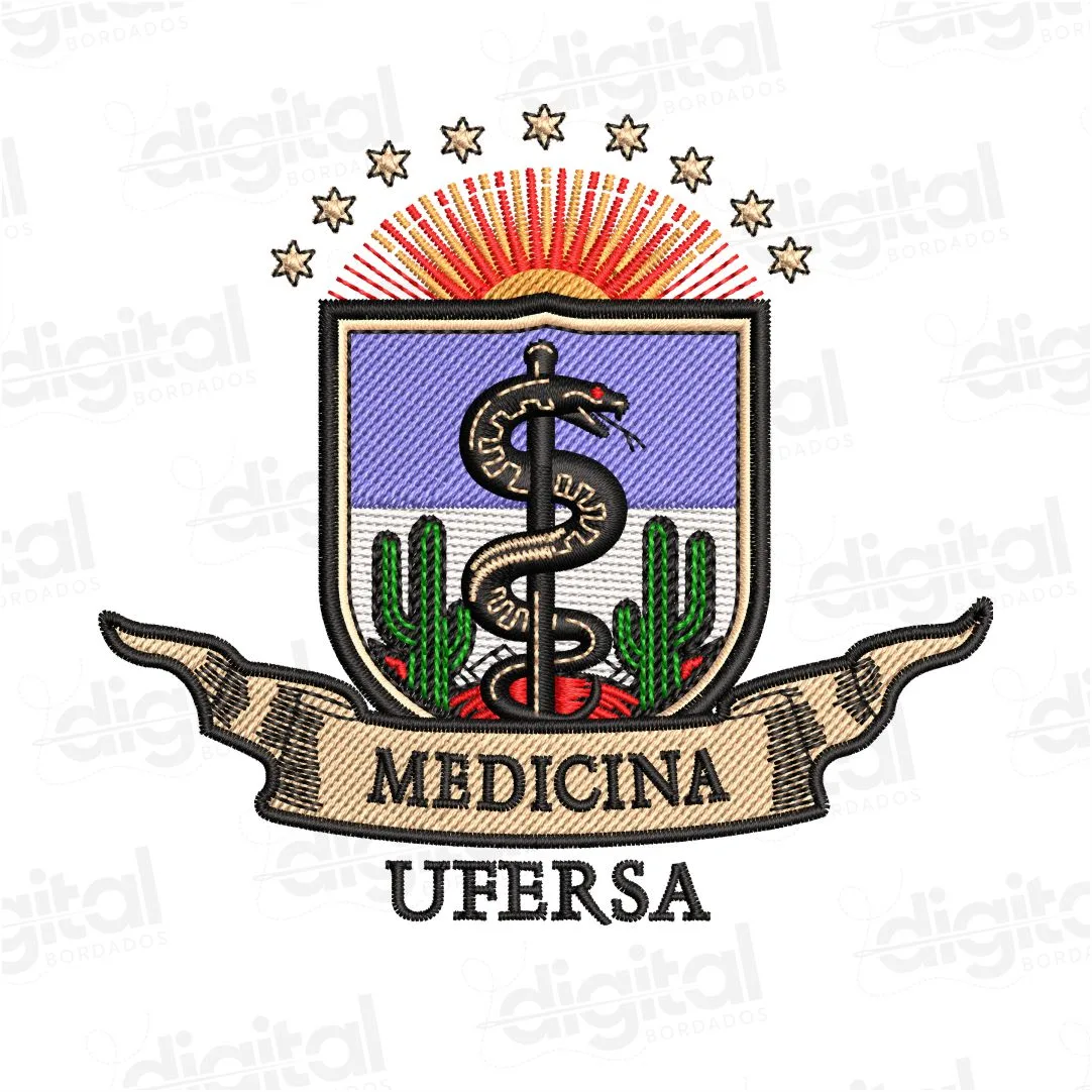 Matriz Bordado Medicina Ufersa