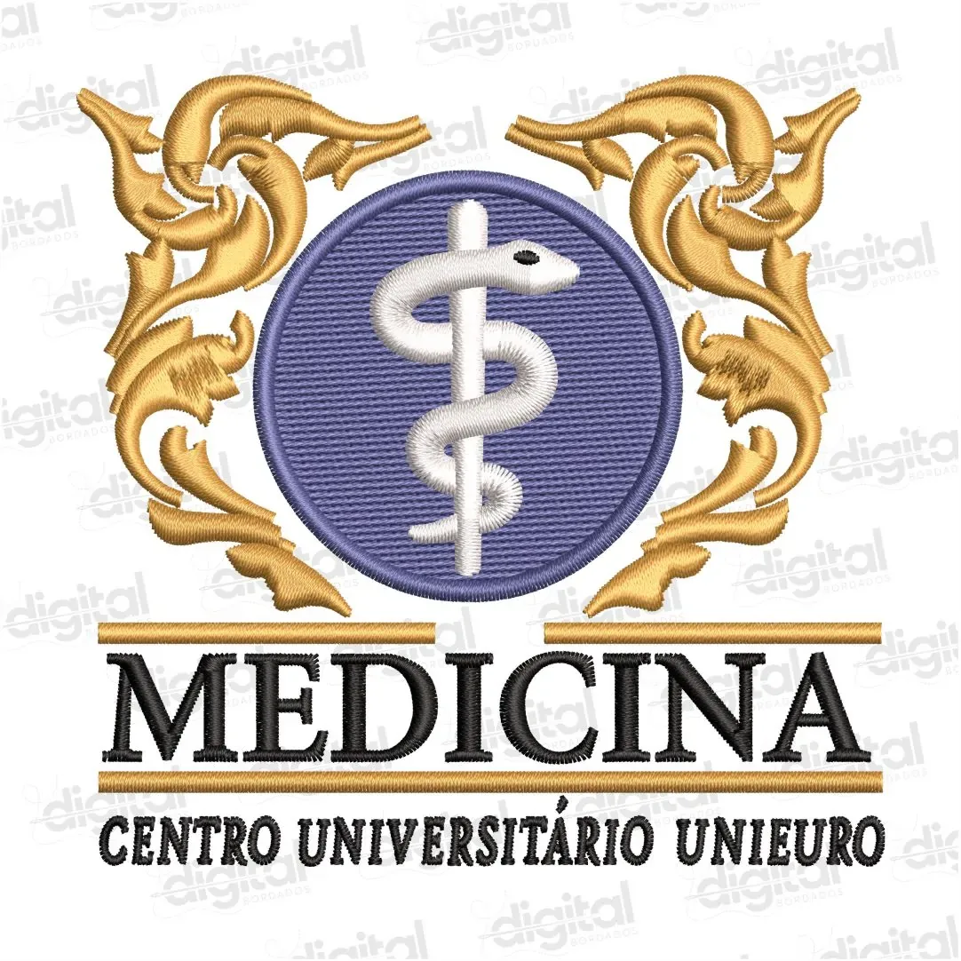 Matriz Bordado Medicina Unieuro