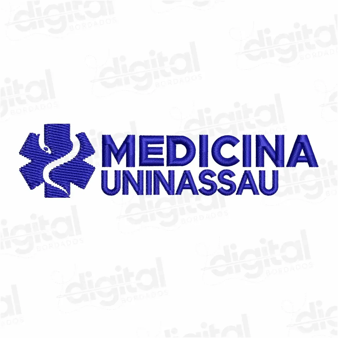 Matriz Bordado Medicina Uninassau
