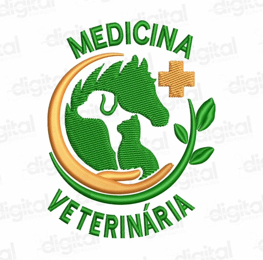 Matriz Bordado Medicina Veterinária 3