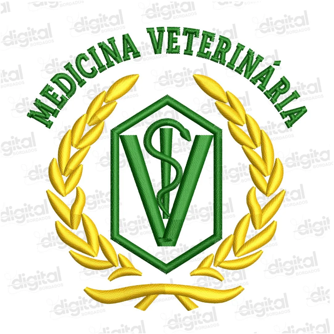 Matriz Bordado Medicina Veterinária 4