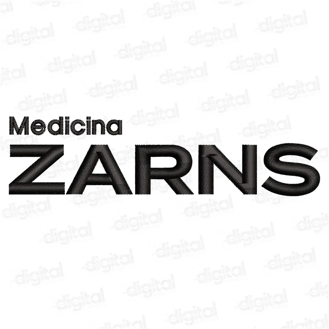 Matriz Bordado Medicina Zarns