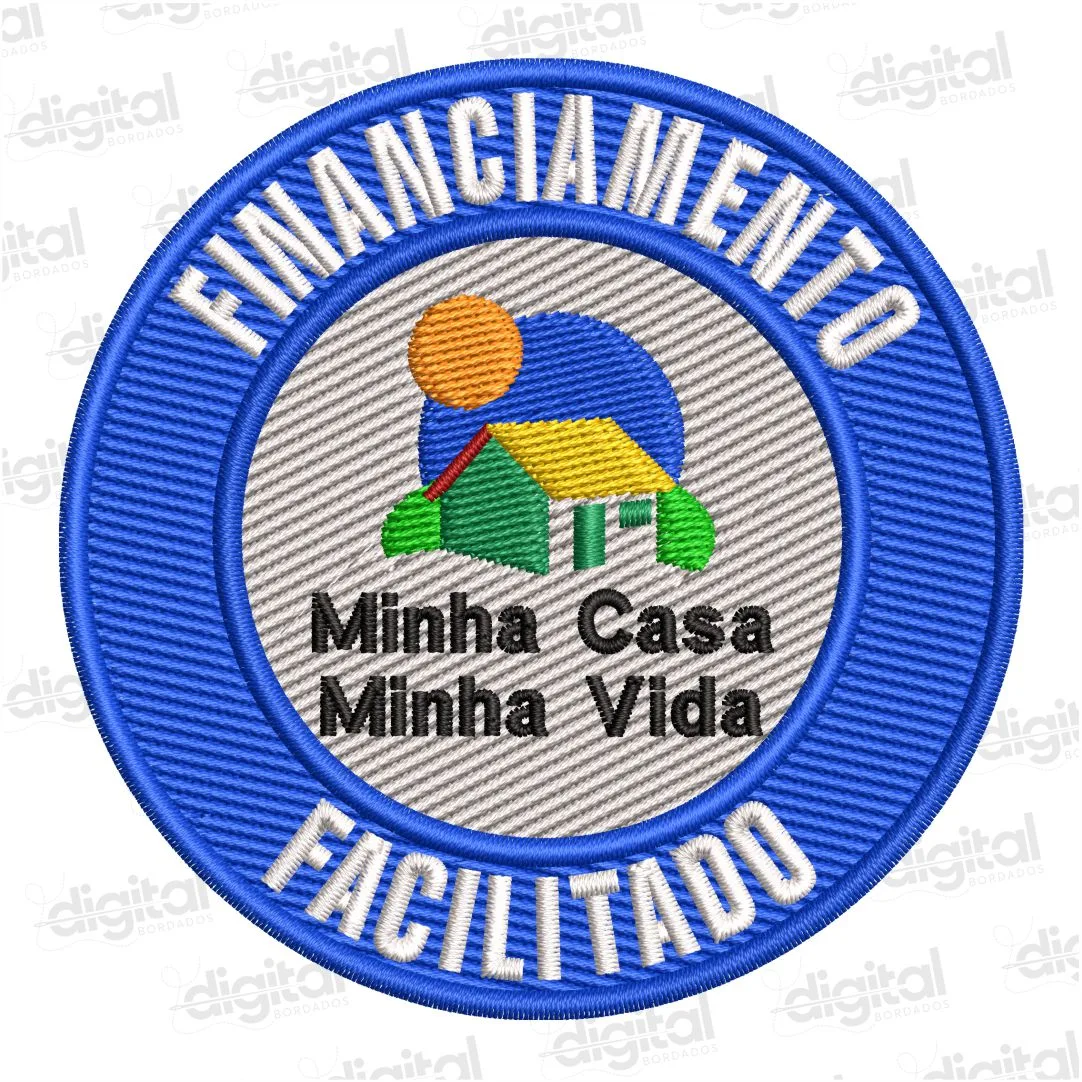 Matriz Bordado Minha Casa Minha Vida Financiamento