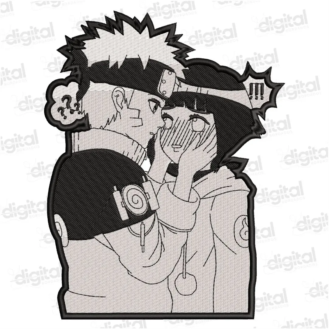 Matriz Bordado Naruto e Hinata