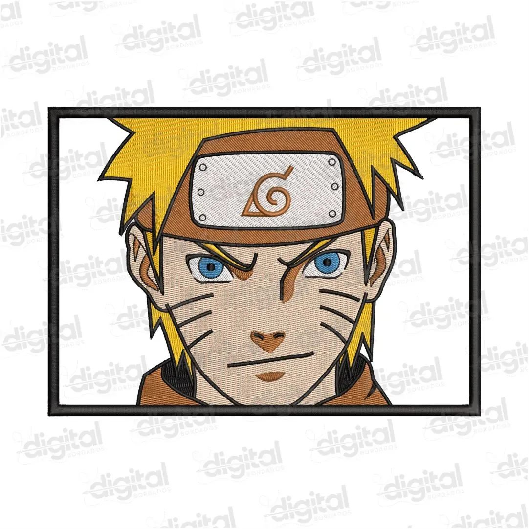 Matriz Bordado Naruto Uzumaki 1