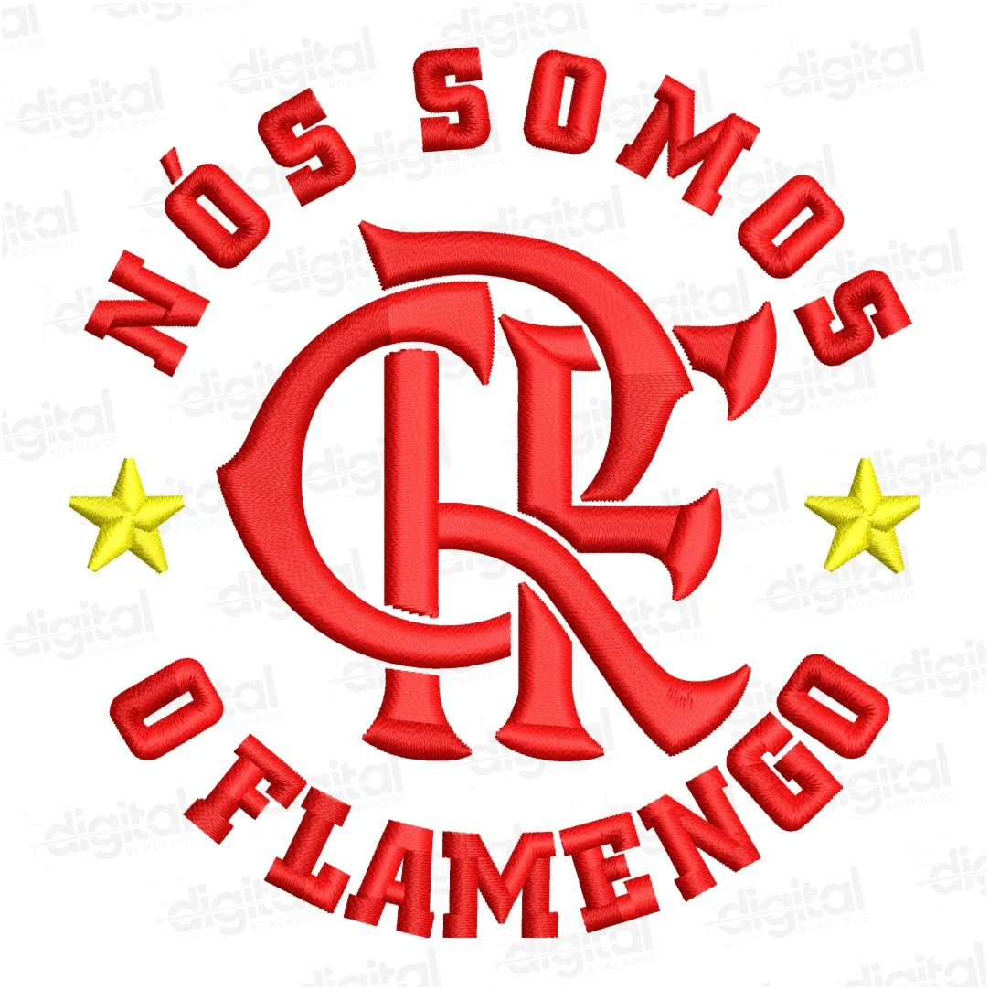 Matriz Bordado Nós Somos o Flamengo