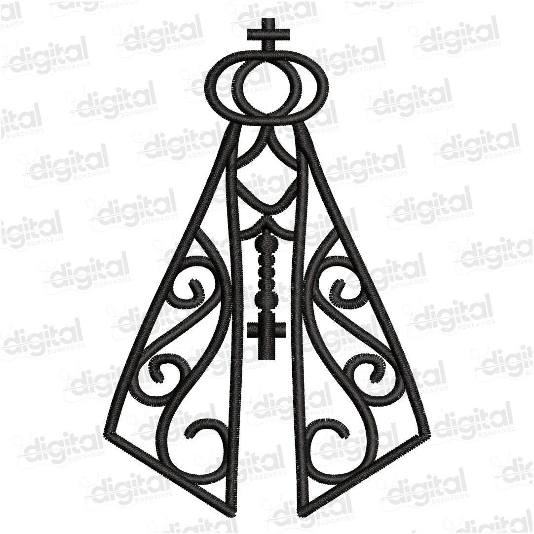 Matriz Bordado Nossa Senhora Aparecida 1