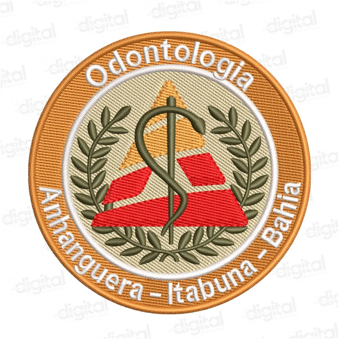 Matriz Bordado Odontologia Anhanguera Itabuna - Bahia