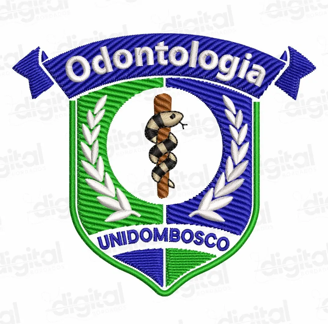 Matriz Bordado Odontologia Unidombosco