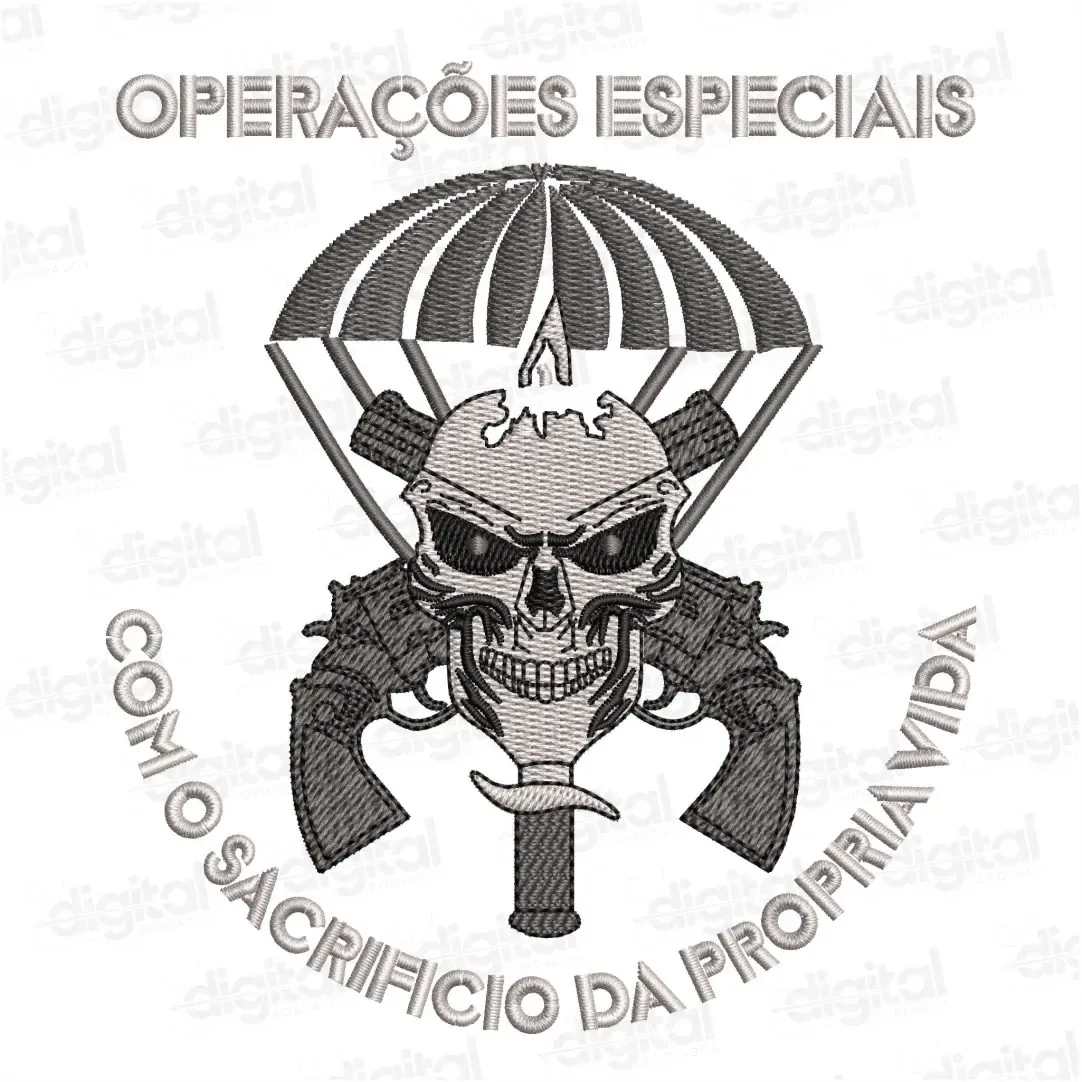 Matriz Bordado Operações Especiais COESP