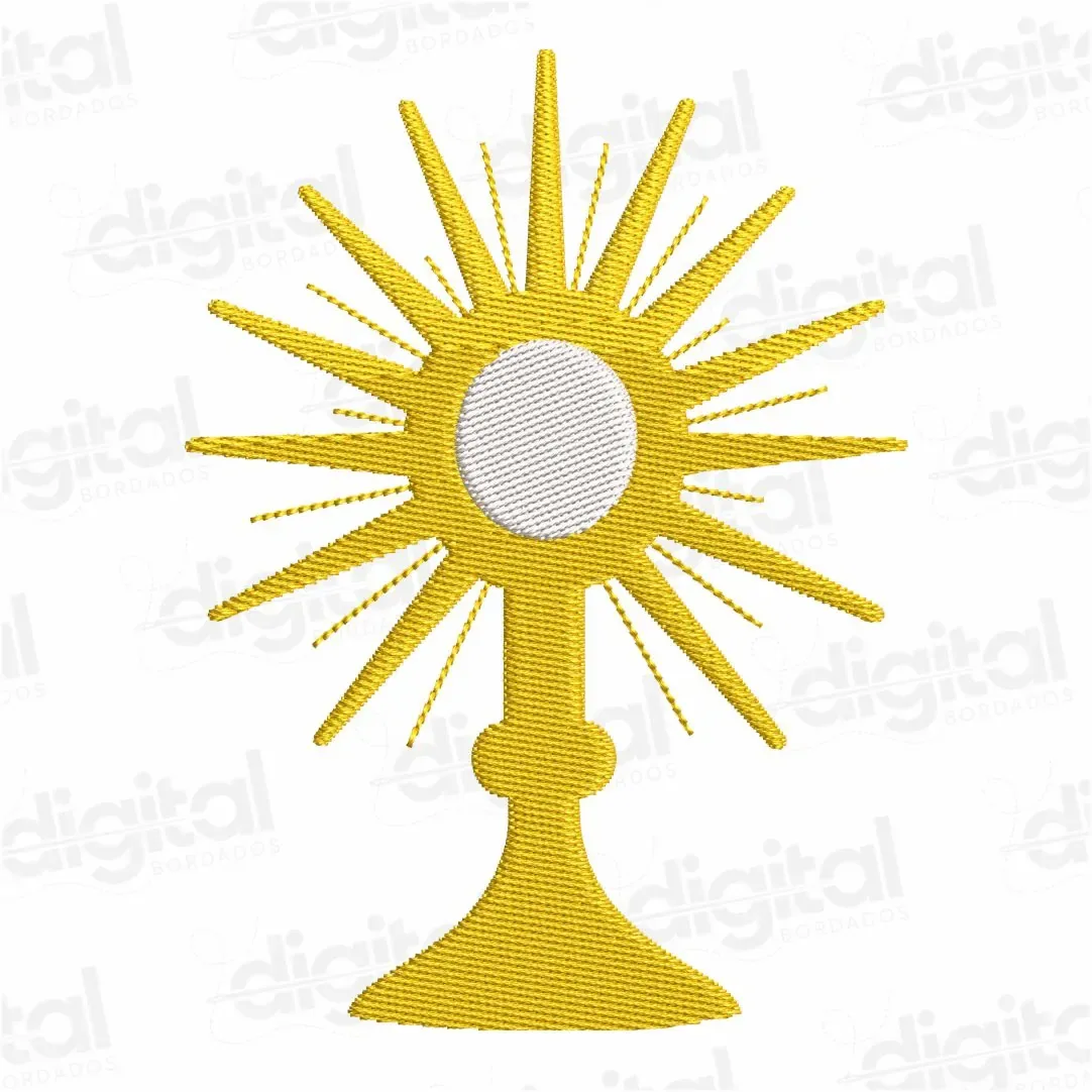 Matriz Bordado Ostensório Litúrgico