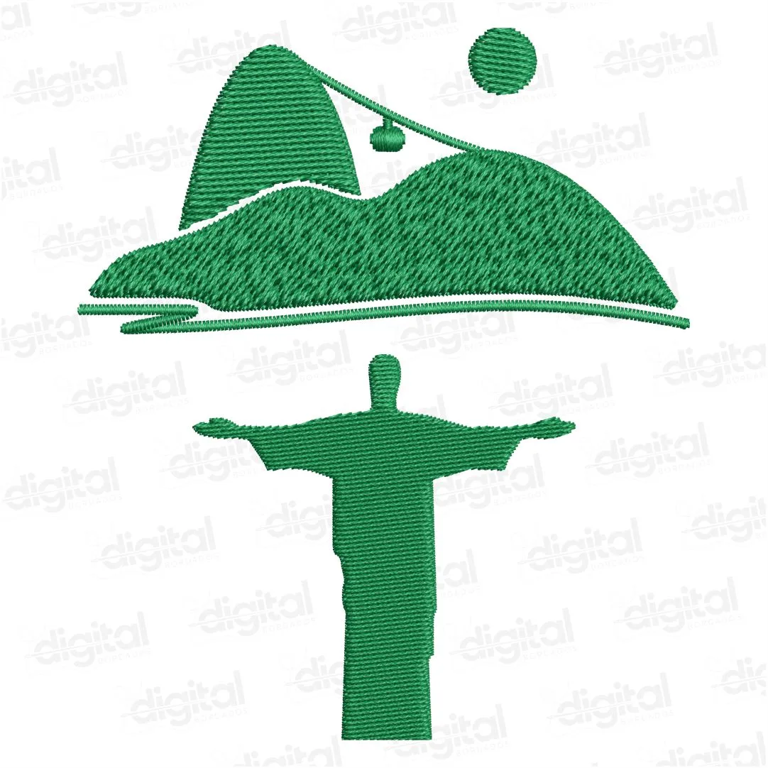 Matriz Bordado Pão de Açúcar & Cristo Redentor