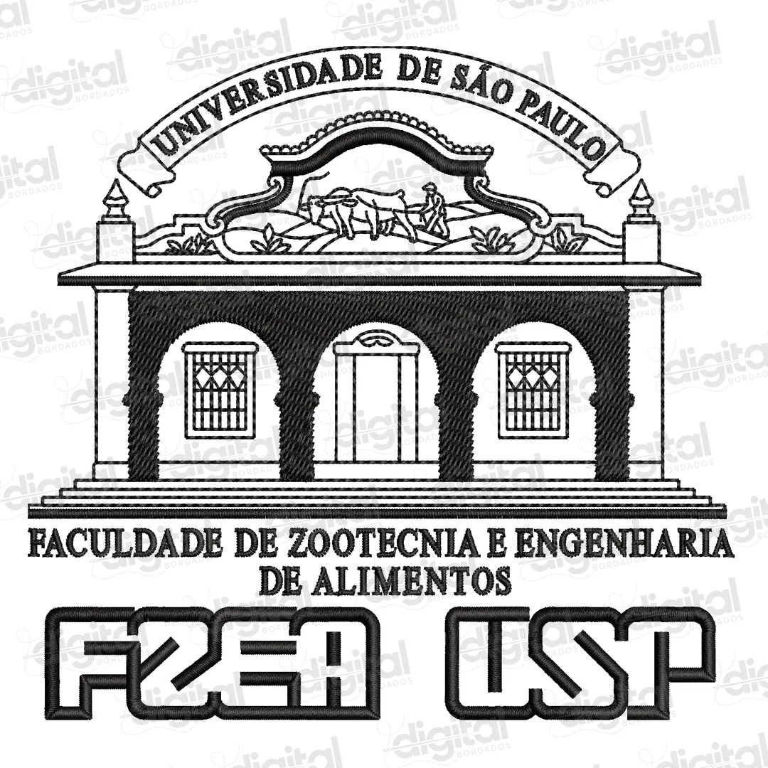 Matriz Bordado Fzea Usp Zootecnia E Eng. Alimentos