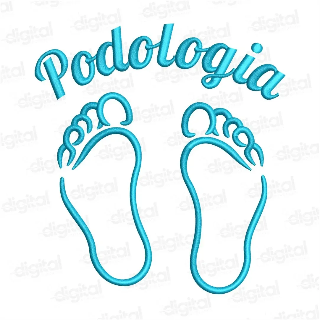 Matriz Bordado Podologia 3
