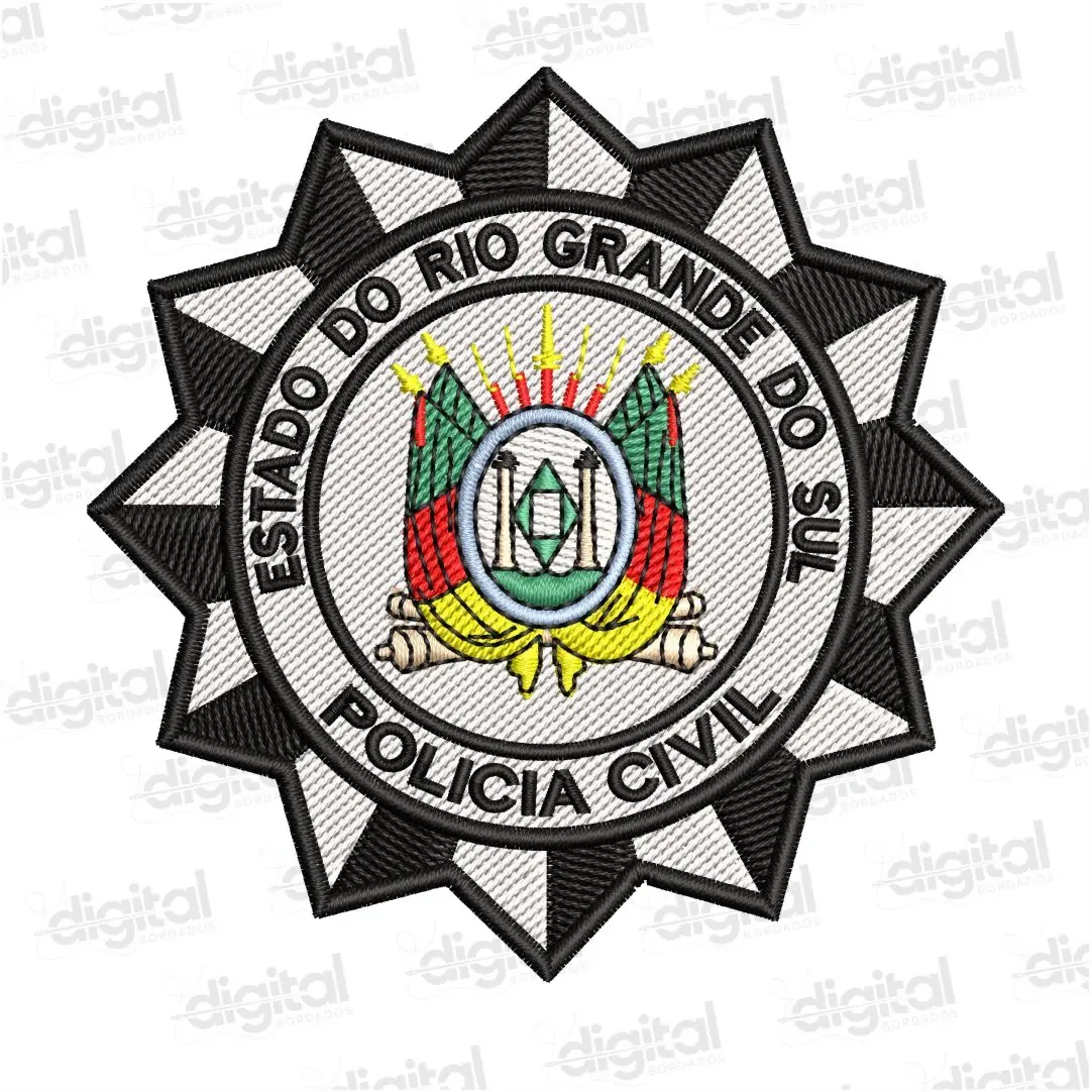 Matriz Bordado Polícia Civil ES 2
