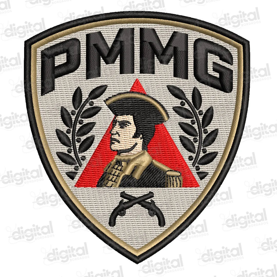 Matriz Bordado Polícia Militar de Minas Gerais