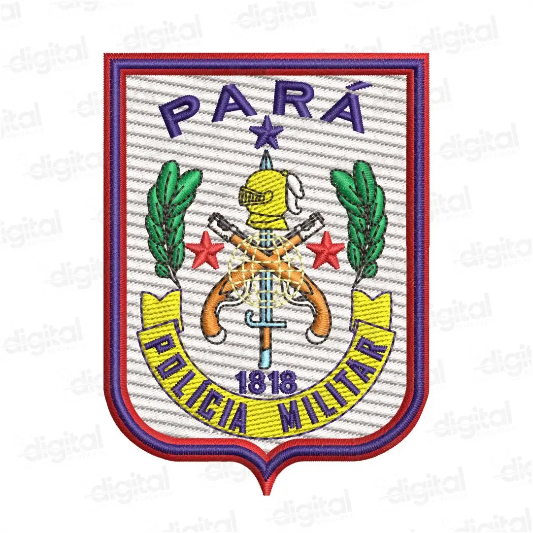 Matriz Bordado Polícia Militar do Pará