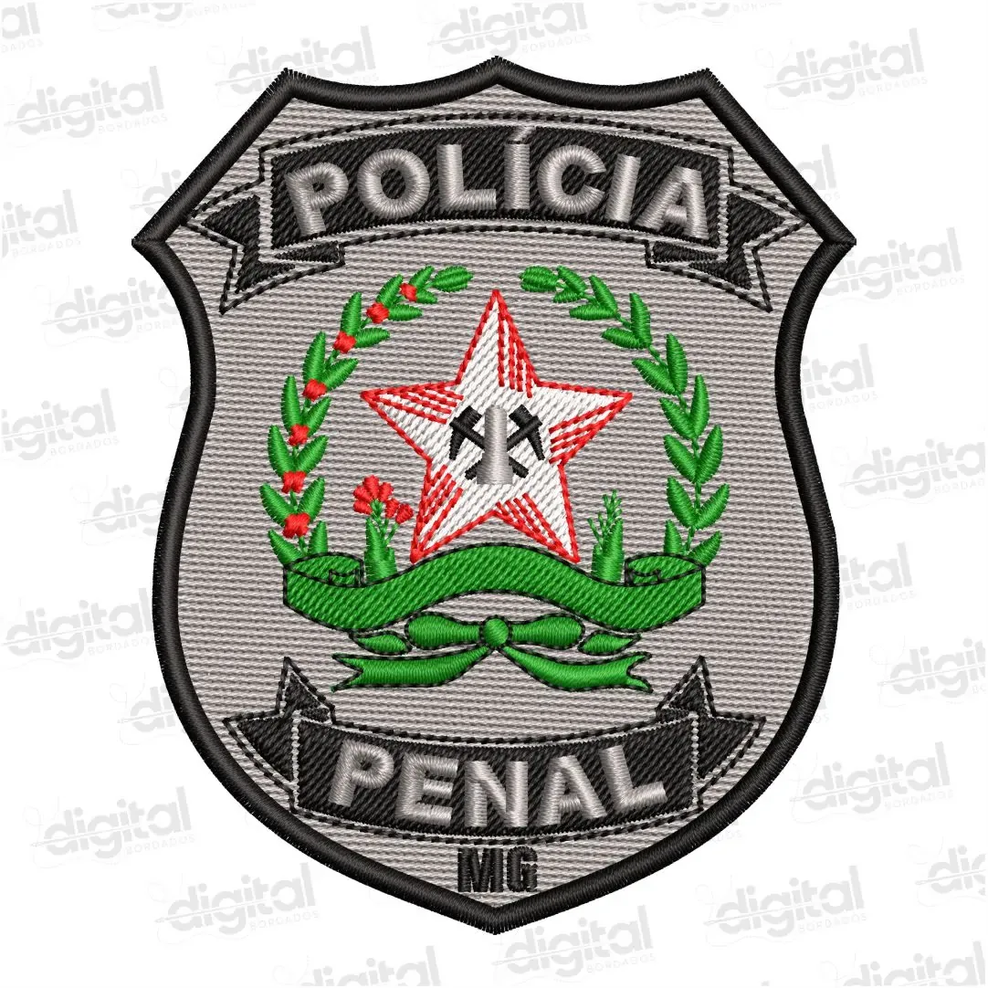 Matriz Bordado Polícia Penal MG