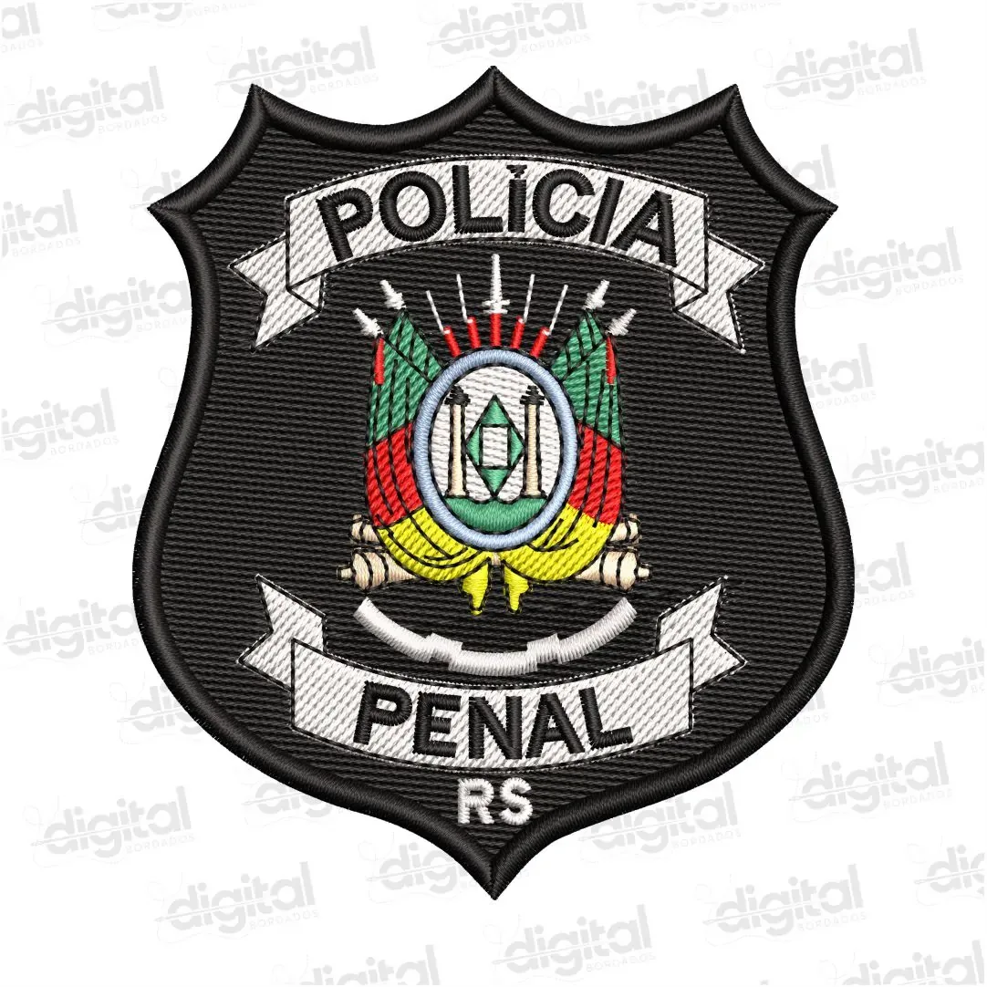 Matriz Bordado Polícia Penal RS