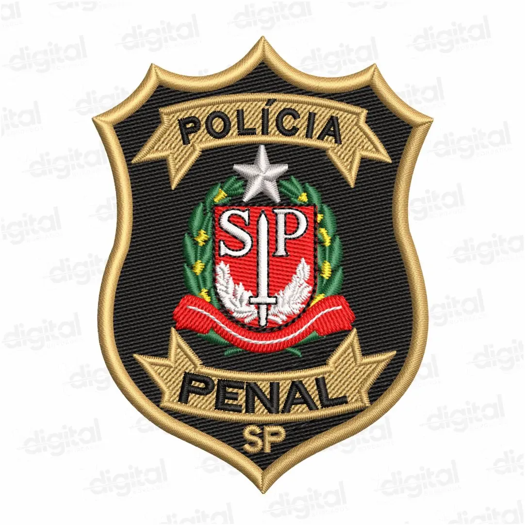 Matriz Bordado Polícia Penal SP 2