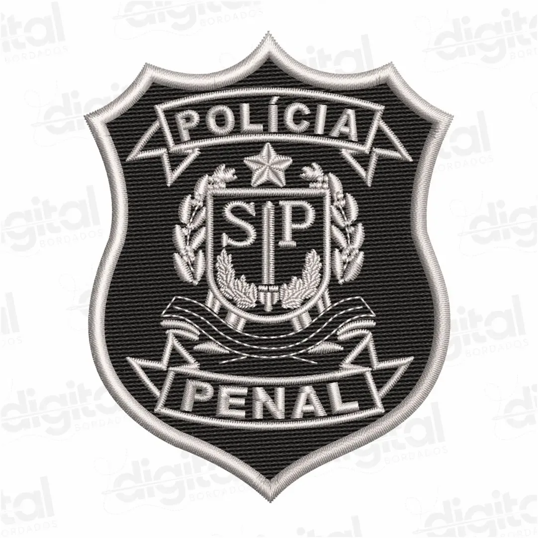 Matriz Bordado Polícia Penal SP