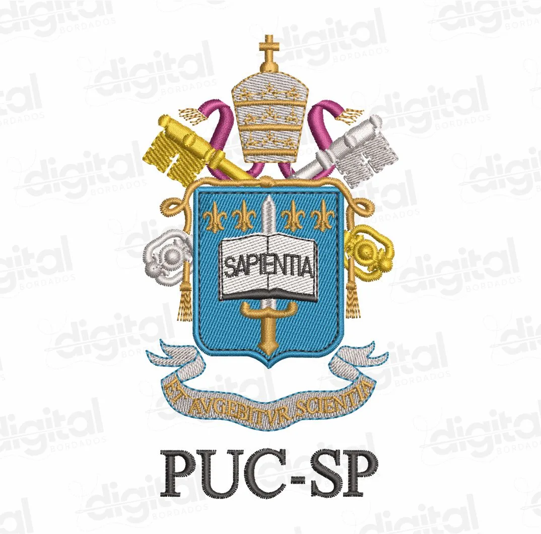 Matriz Bordado Pontifícia Universidade Católica PUC SP