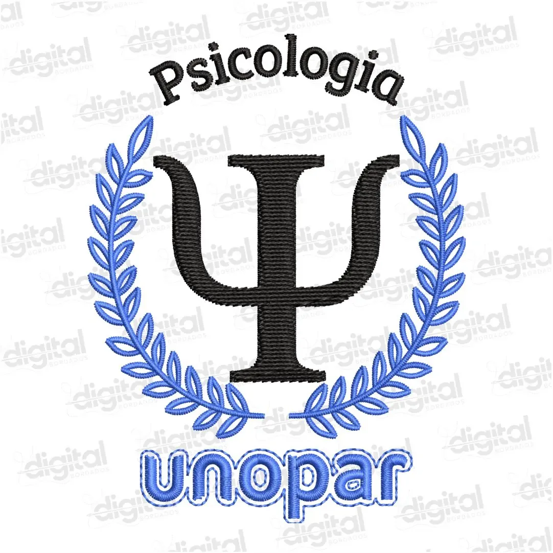 Matriz Bordado Psicologia Unopar 2