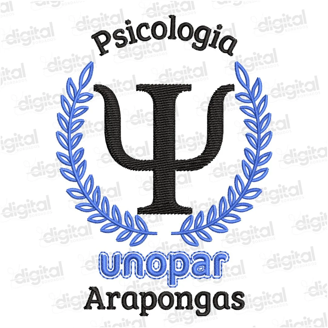 Matriz Bordado Psicologia Unopar