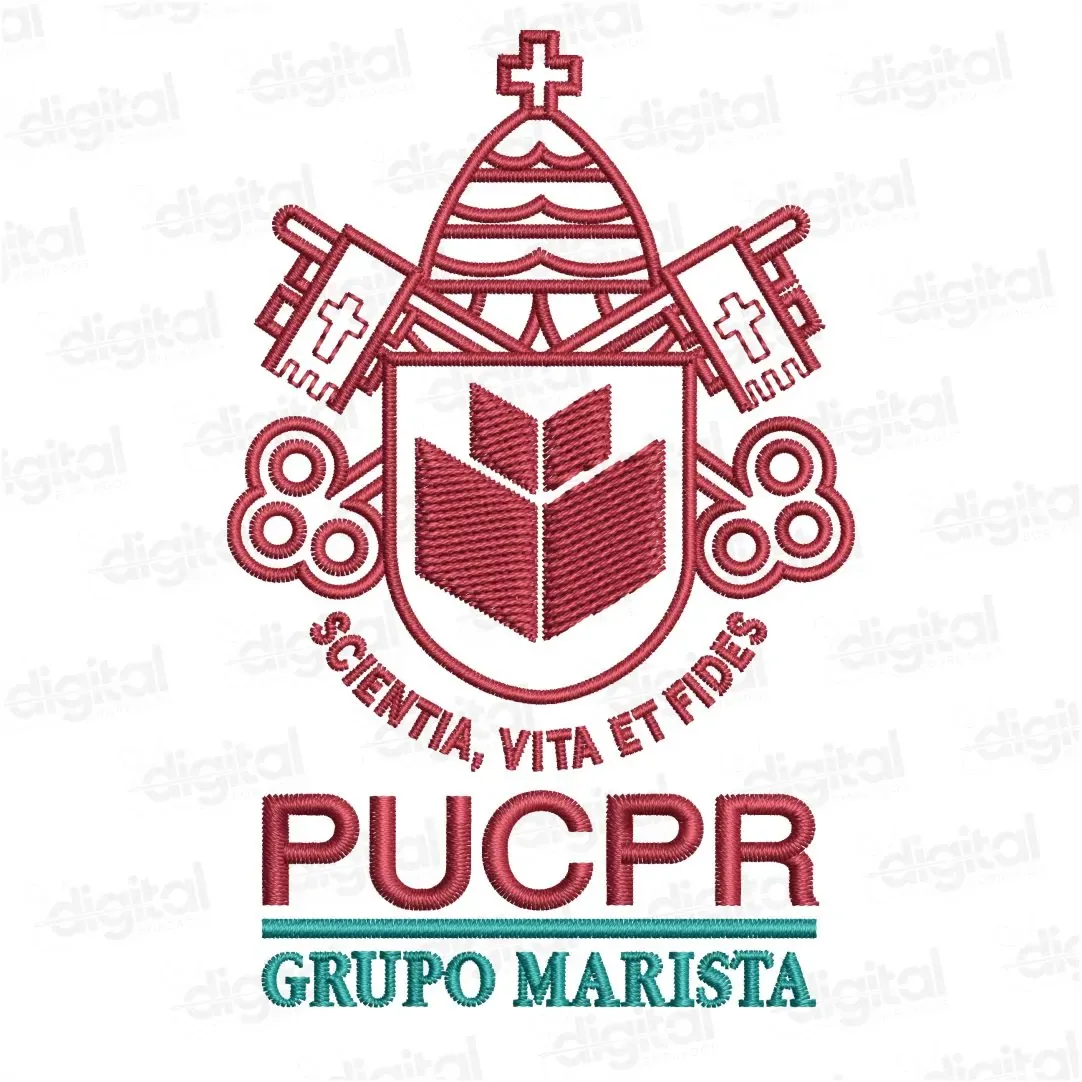 Matriz Bordado Puc PR Grupo Marista