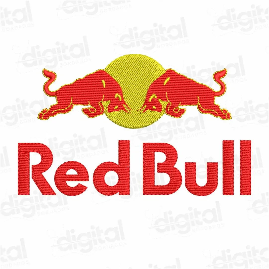 Matriz Bordado Red Bull