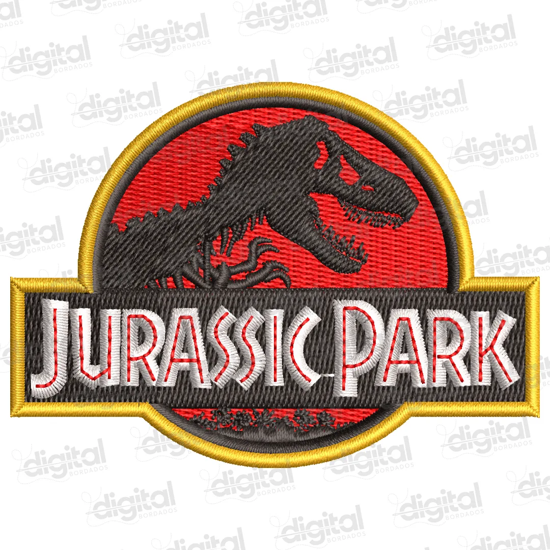 Matriz Bordado Jurassic Park