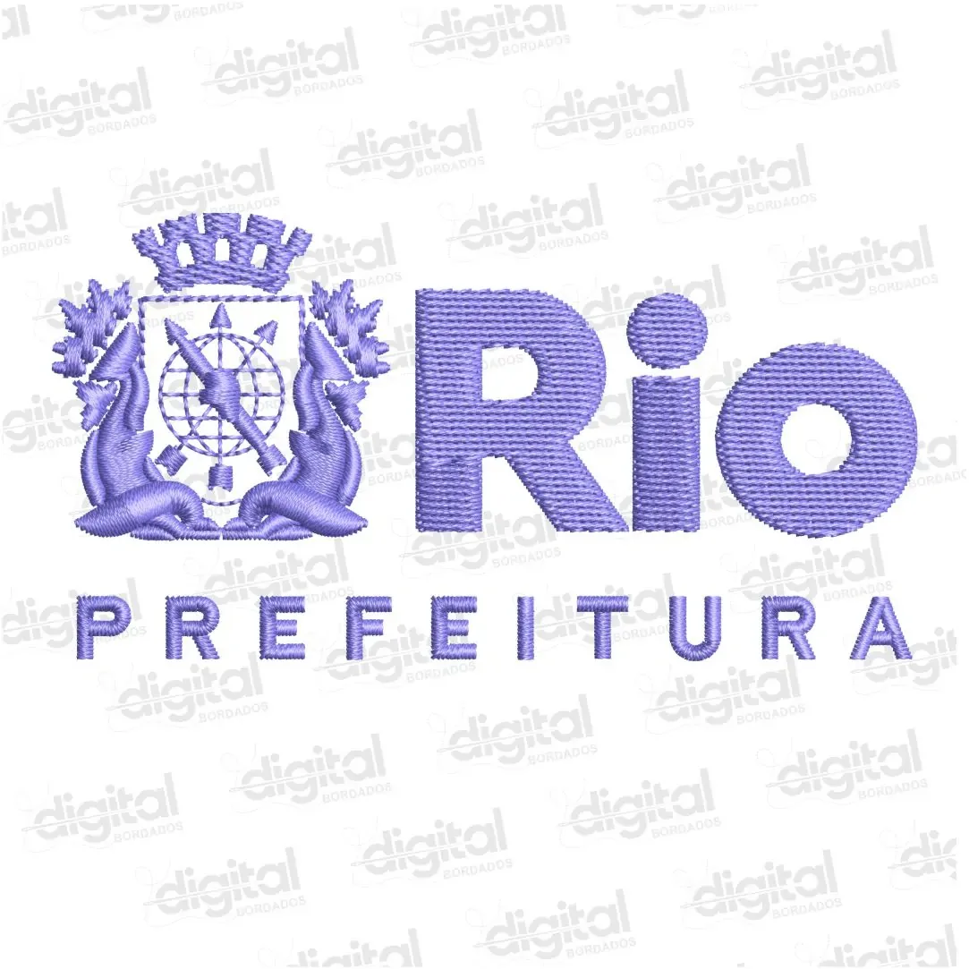Matriz Bordado Rio Prefeitura