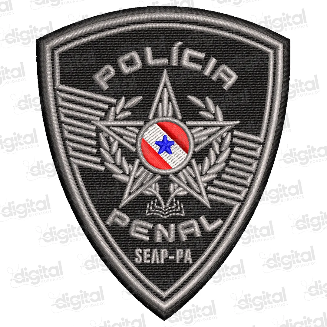 Matriz Bordado Polícia Penal Seap PA