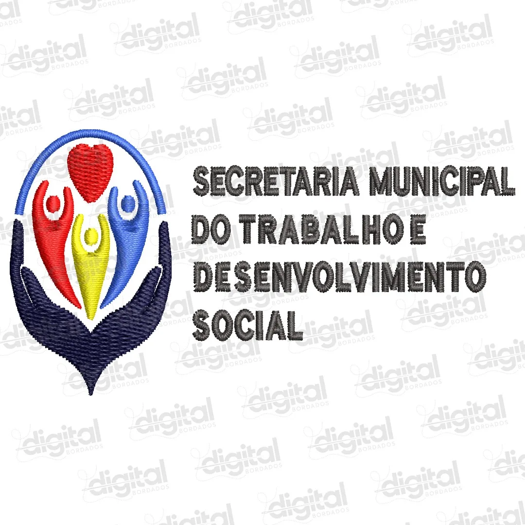 Matriz Bordado Secretaria Mun do Trabalho e Desenvolvimento Social